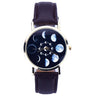 Lunar Eclipse Pattern Wrist Watch