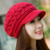 Beanies Knitted Hats Rabbit Fur Cap